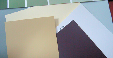 This image shows paint swatches.