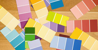 This image shows paint swatches.